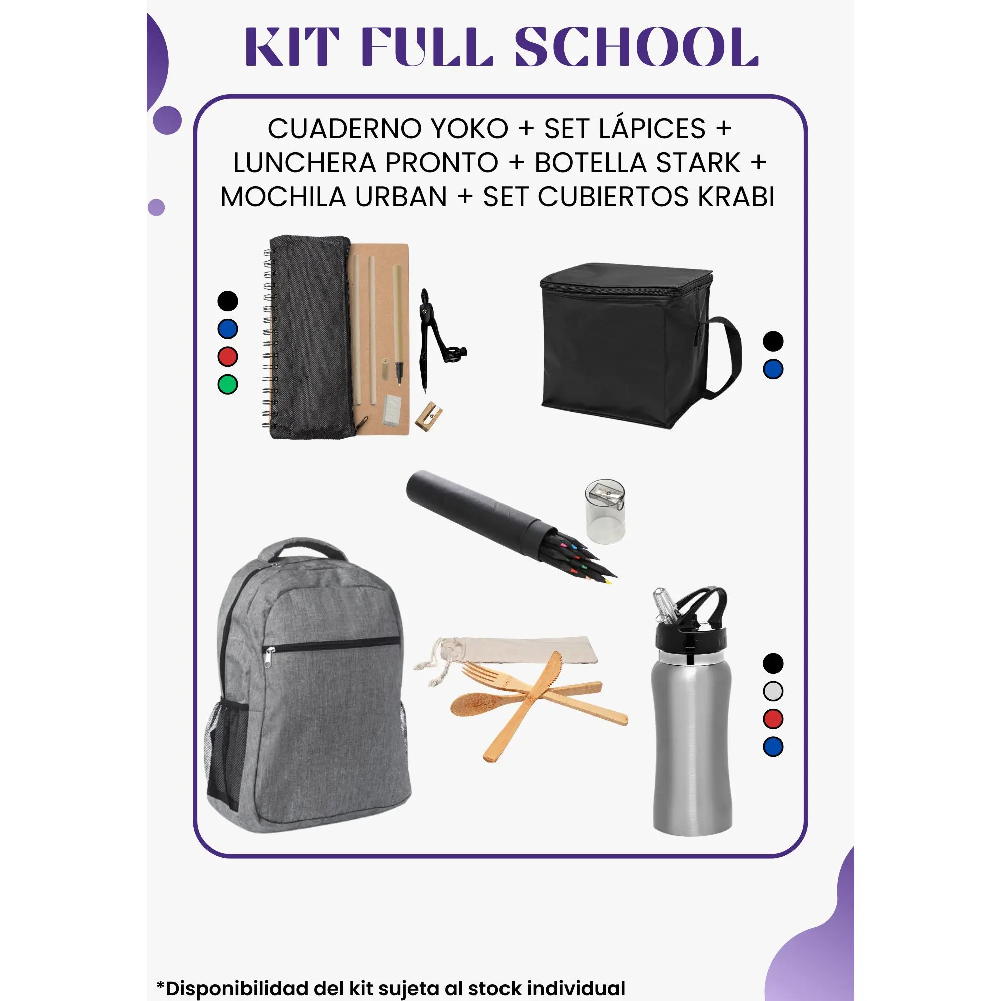 KIT FULL SCHOLL KIT FULL SCHOOL - Imagen 1